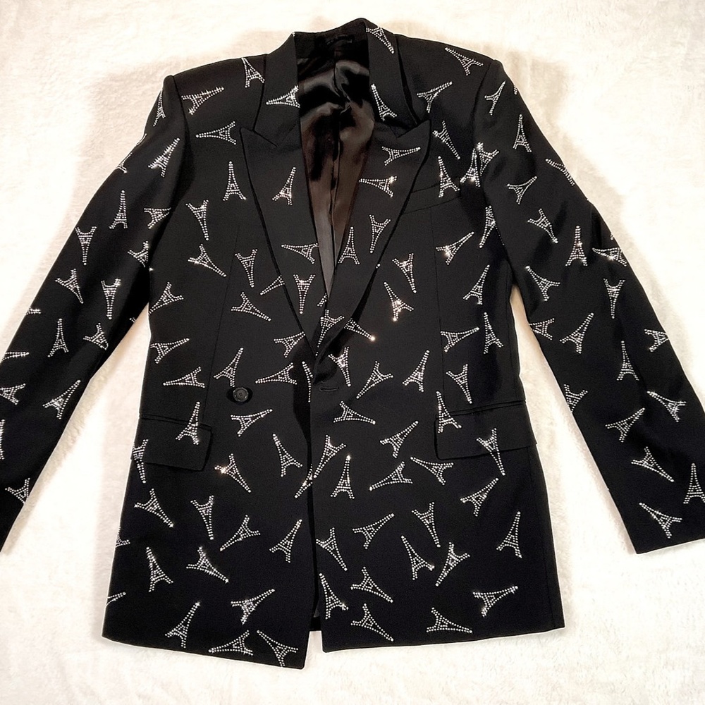 Balenciaga Eiffel Tower 80s shoulder jacket - Picture 8 of 16